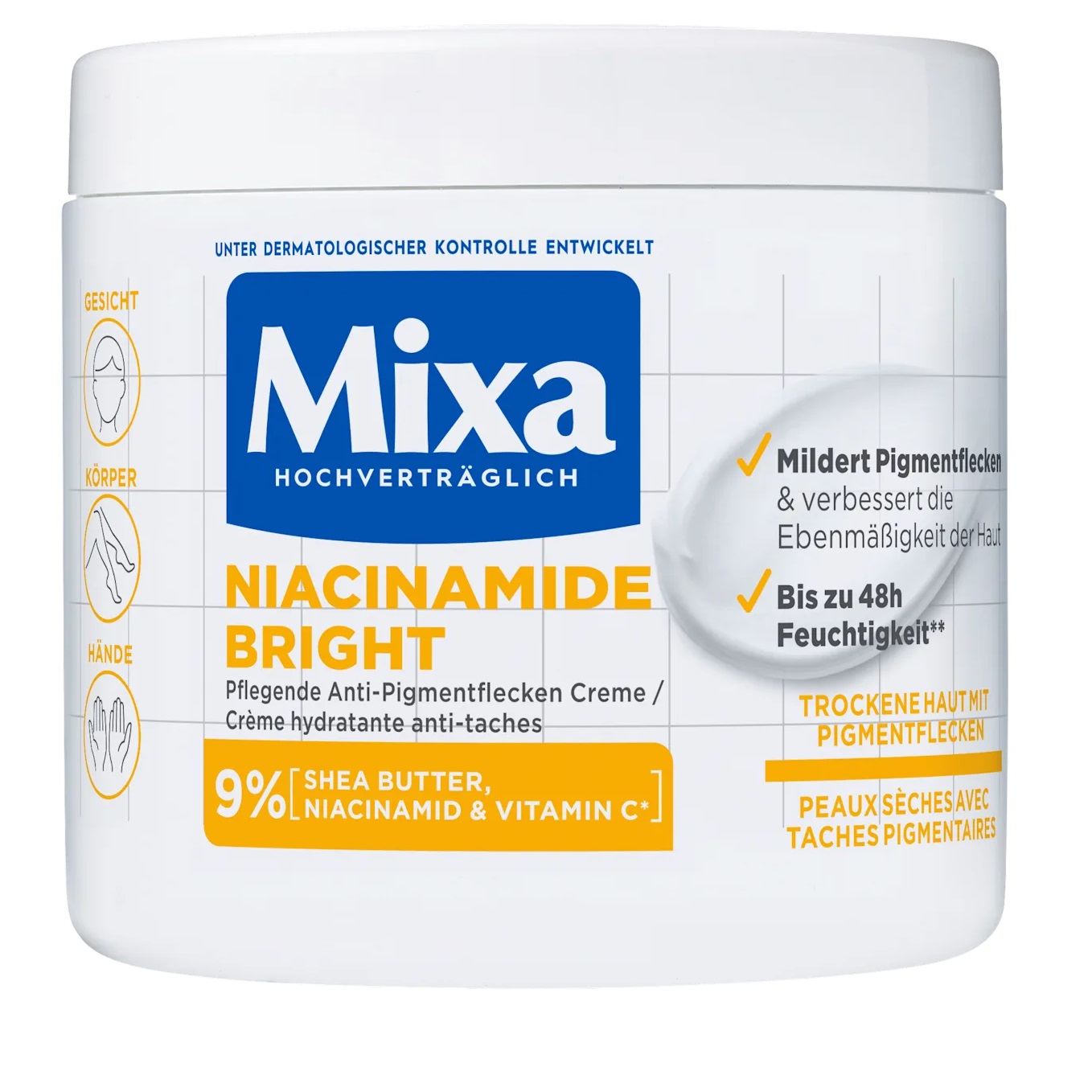 mixa-la-creme-niacinamide-correction-eclat-dakar-universcosmetix